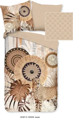 Produktbild von Duvet cover HIP 155x220 + 1* 80x80 cm - mandalas and a leopard