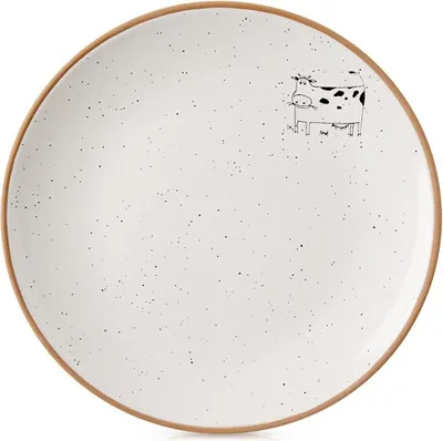 Zdjęcie produktu dla Talerz deserowy ceramiczny beżowy 20 cm