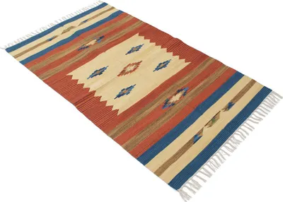 Immagine prodotto di Galleria Farah1970 - 240x170 CM Kilim Sumak Autentico, Originale e Fatto a Ma