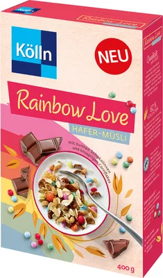 Produktbild von Kölln Müsli Rainbow Love, 8x400g Sparpaket
