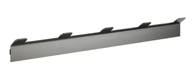 Produktbild von WENKO Haken Leiste Kleider Haken Wand Garderobe Montella Aluminium Halter