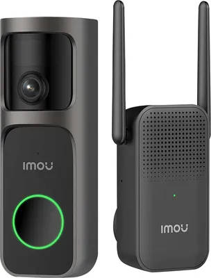 Produktbild von Imou DB-3EP-4M0W/DS3, Schwarz, Haus, Wand, MicroSD (TransFlash), 512 GB, H.265