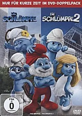 Produktbild von Die Schlümpfe & Die Schlümpfe 2 - Multipack, 2 DVDs