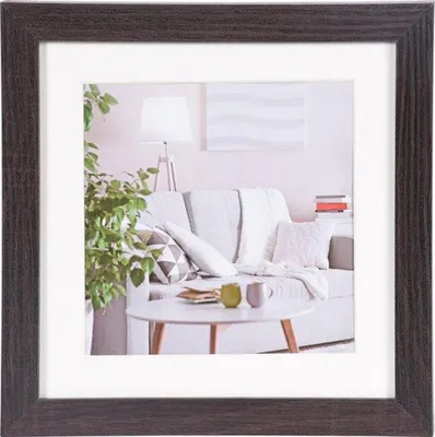 Produktbild von Henzo Modern Bilderrahmen 50x50 cm Dunkelbraun