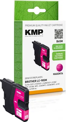 Produktbild von KMP Patrone Brother LC-985M      260 S. magenta remanufactured