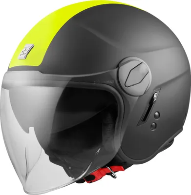 Image de Bogotto V595-1 Casque Next jet, jaune, XS