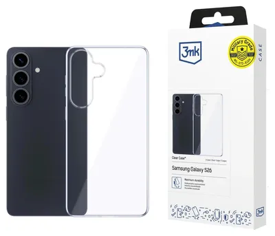 Obrázok produktu pre Samsung Galaxy S26 - 3mk Clear Case, priehľadný obal