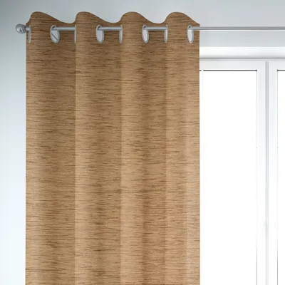 Produktbild von SCHÖNER LEBEN. Thermovorhang goldbraun 245cm Aufhängung Ösen