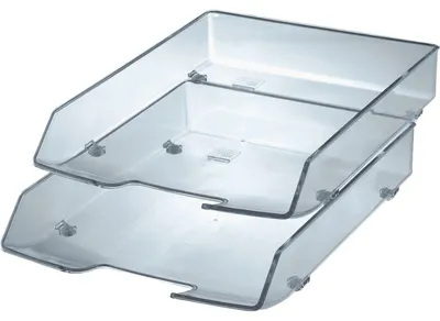 Image de HAN 1028-23 Corbeille à courrier WAVE EXCLUSIV, DIN A4/C4, transparent