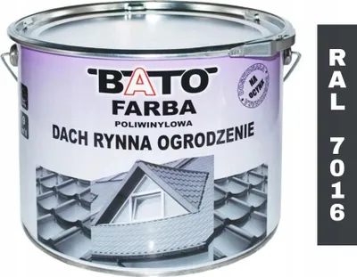 Obrázek produktu pro Polywin Barva Střecha Okapy Oplocení Antracit Ral 7016 A 10L