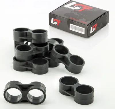 Produktbild von 10x Ringhalterung Endstück Verschluss PE-Rohr Schlauch Bewässerungssystem 16 mm