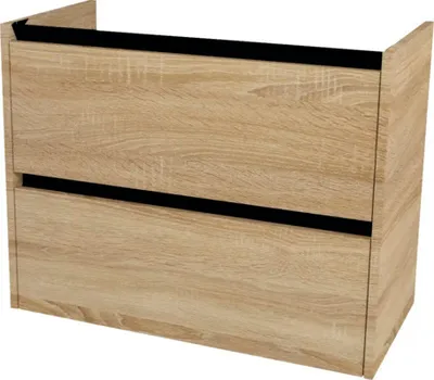 Obrázek produktu pro Koupelnová skříňka pod umyvadlo Devo Etna 2.0 dub přírodní 81 x 64 x 40 cm ET2-SU2S81-P51