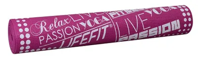 Productafbeelding van Gymnastiekmat LIFEFIT® SLIMFIT, 173x58x0,4 cm, bordeauxrood