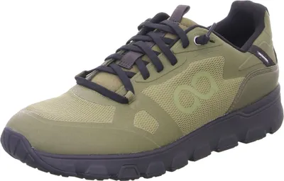 A single green sneaker is shown against a white background.