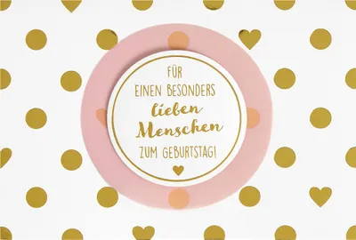 Produktbild von Geburtstag Glückwunschkarte im Format 115x17cm mit Umschlag