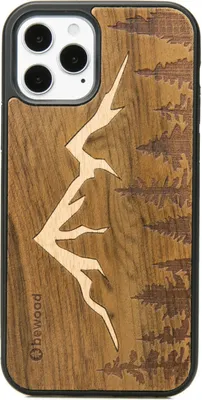 Produktbild von Holz Fall Für Iphone 12/12 Pro Bewood Berge Imbuia