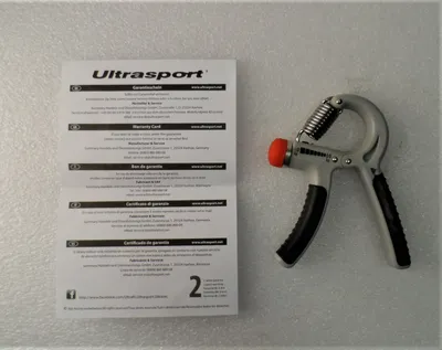 Produktbild von Ultrasport Fingerhantel - 9-fach verstellbar, grau, 10-40 kg, 331100000040
