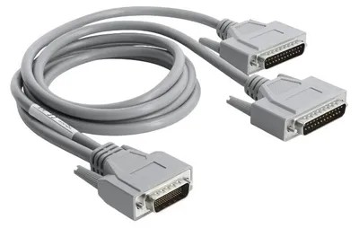 Obrázek produktu pro DeLOCK 67610, Šedá, 1 m, RS-232, 2 x DB-25, Samec, Samec
