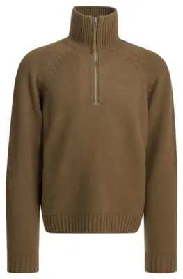 Imagen del producto de Suéter de lana y cachemira para hombre de la marca Tom Ford, color marrón - talla 54