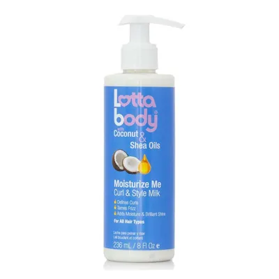 Produktbild von Lottabody Coconut & Shea Oils Moisturize Me Curl & Style Milk 236ml 8oz