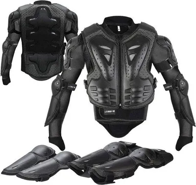 Productafbeelding van Famanu Beschermingsuitrusting set - Knie-, elleboog- en borstbescherming voor kinderen