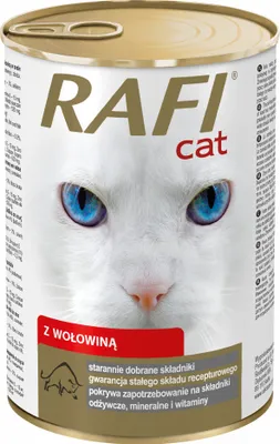 Produktbild von DOLINA NOTECI Rafi Cat mit Rindfleisch - Nassfutter für Katzen - 415g