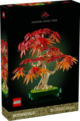 Produktbild von LEGO® 10348 Icons Japanischer Roter Ahorn Bonsai Baum