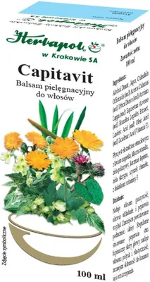 Produktbild von CAPITAVIT Haarbalsam 100 ml HERBAPOL KRAKÓW