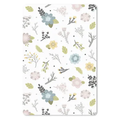 Produktbild von MuchoWow® Mauspad Mousepad Muster - Blumen - Zweige 18x27 cm - Mousepads - Maus Mat - Pad - Mausunterlage