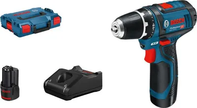 Produktbild von Akku-Bohrschrauber GSR 12V-15,  2 x Akku GBA 12V 2.0Ah, L-BOXX