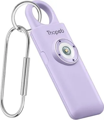 Produktbild von Selbstverteidigungsirene, wiederaufladbare, persönliche Sicherheitsalarm Frauen, 130 dB Strobe SOS LED-Licht hilft älteren Kindern Notrufanrufe (Orchi