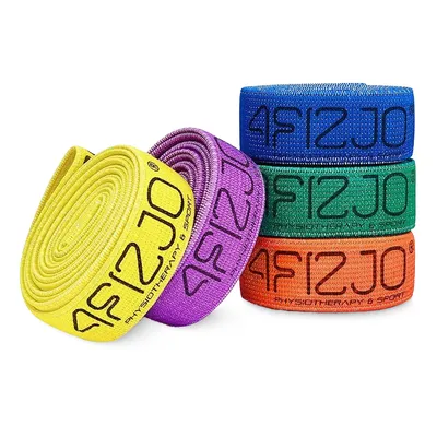 Produktbild von 4FIZJO POWER BAND Set Widerstandsbänder für Krafttraining, Stretching und Reha