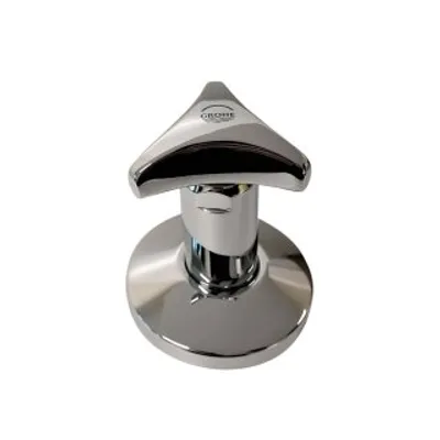 Produktbild von GROHE 11501000 Oberteil 11501 für UP-Ventile Trecorn Griff Markierung blau 1/2" chrom