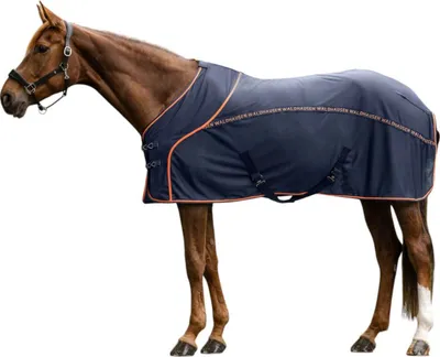 Zdjęcie produktu dla Dywanik na muchę Waldhausen Dywanik na muchę Cooler night niebieski/pomarańczowy 145 cm