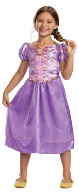 Obrázok produktu pre Disguise Disney Princess Rapunzel, Štýlové šaty, Detské, Žena, Halloween, princezná, Purpurová