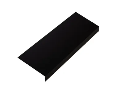 Immagine prodotto di Sottostrato per grondaia RŠ 167, 2 bm, Zinco verniciato, Nero RAL 9005