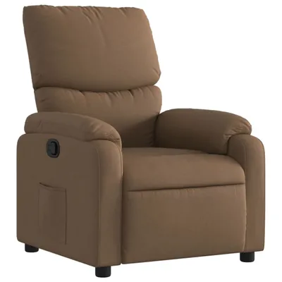 Produktbild von vidaXL Relaxsessel Braun Stoff