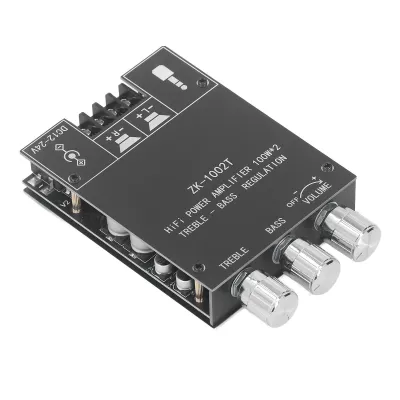 Image de Carte d'amplificateur de puissance audio,Carte d'amplificateur audio,Carte de récepteur audio stéréo,Module d'amplificateur numérique,Amplificateur Bluetooth,Module d'amplificateur