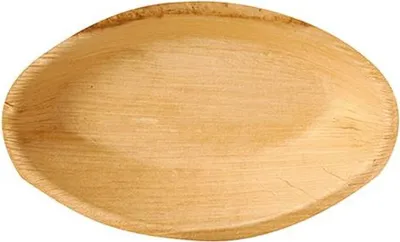 Produktbild von Papstar Palmblatt Schalen oval "pure" 18 x 11,5 cm, 4 x 25 Stück