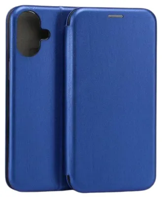 Produktbild von Beline Book Magnethülle für iPhone 16 Plus (6,7 Zoll), blau/blau