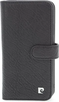 Zdjęcie produktu dla Etui typu „book” Pierre Cardin do Apple iPhone 11 Pro Max – czarne, z prawdziwej skóry