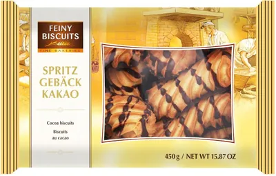 Produktbild von Feiny Biscuits Spritzgebäck Kakao