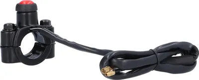 Immagine prodotto di Interruttore motore, lega di alluminio CNC, 22 mm, adatto universalmente per ATV, moto, scooter, quad