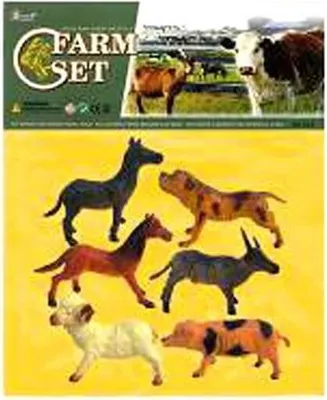 Image de Figurines d'animaux - Animaux terrestres - SET de 6 pièces 3433