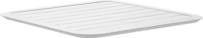 Immagine prodotto di Piano tavolo 70x70 cm in alluminio bianco - Oviala Almada