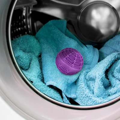 Immagine prodotto di Palline per il bucato, viola, set da 4 - ecologiche, 1000 lavaggi