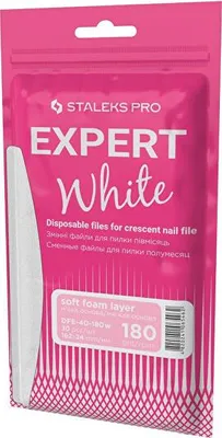 A pink retail package for nail files.