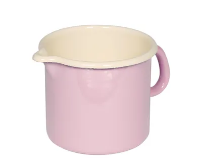 Obrázok produktu pre RIESS kanvica na mlieko 1 l Ø12cm ružová/farebná