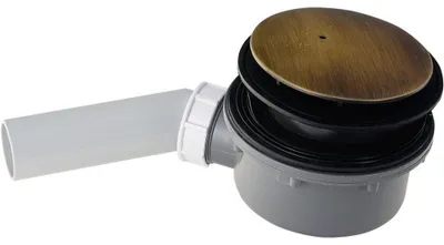 Immagine prodotto di Sifone per piatti doccia RETRO, diametro 90 mm, bronzo