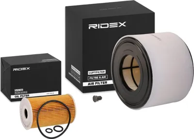 Produktbild von RIDEX Filterset Inspektionspaket Filtersatz für AUDI A6 Avant (4G5, 4GD, C7) A6 Limousine (4G2, 4GC, C7)